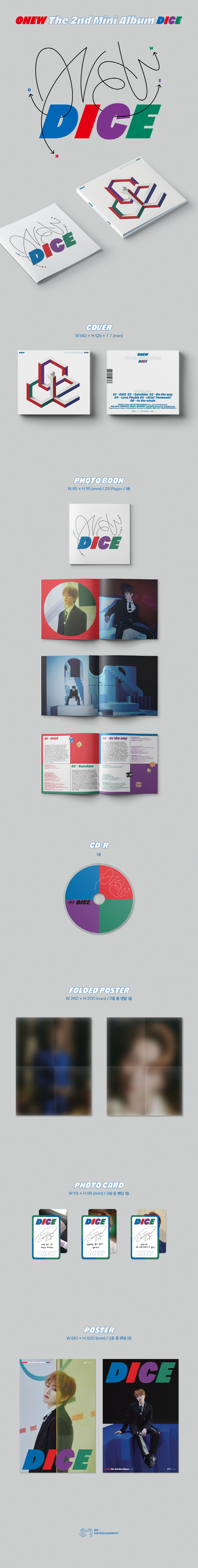 Onew Dice Digipack Ver. - Asiaworldmusic Musica