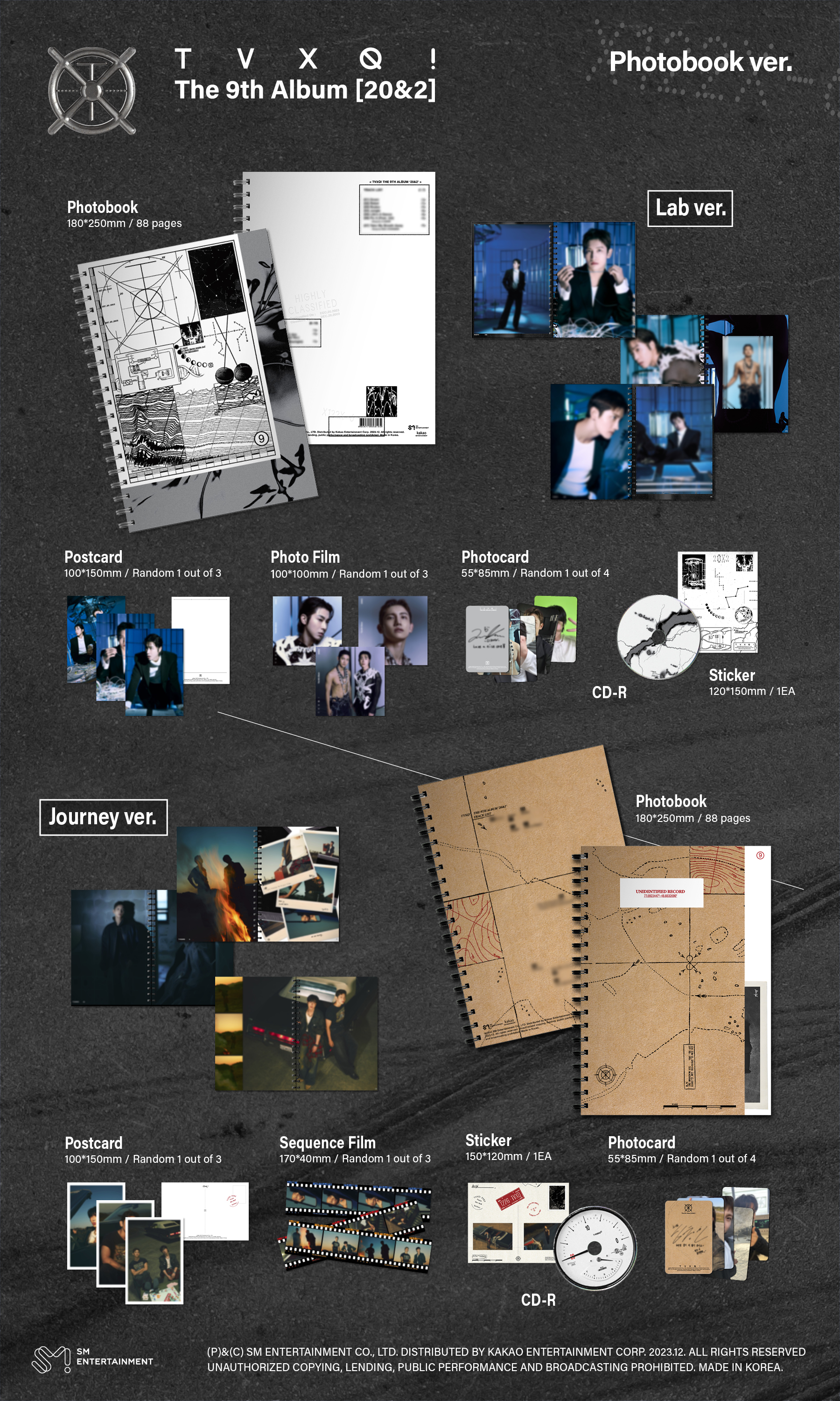 tvxq 20&2 photobook