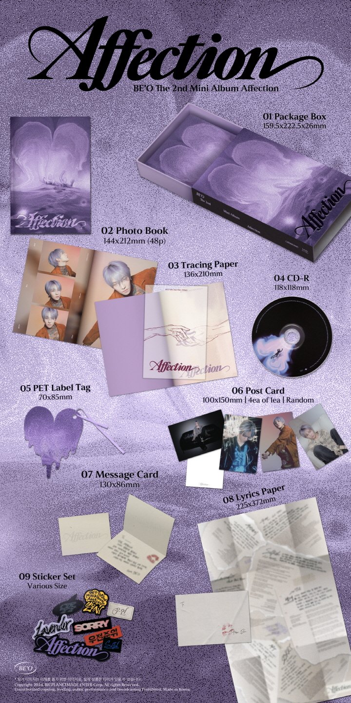 be'o affection box version