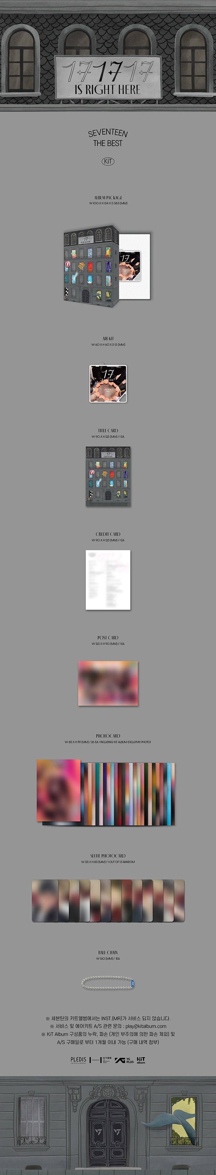 seventeen kit details