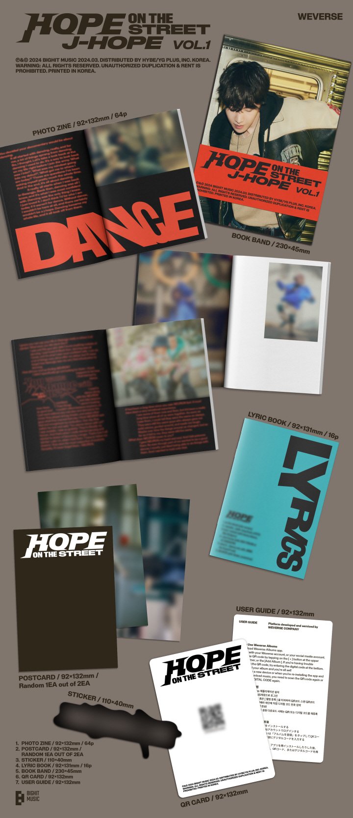 jhope hope on the street weverse albums
