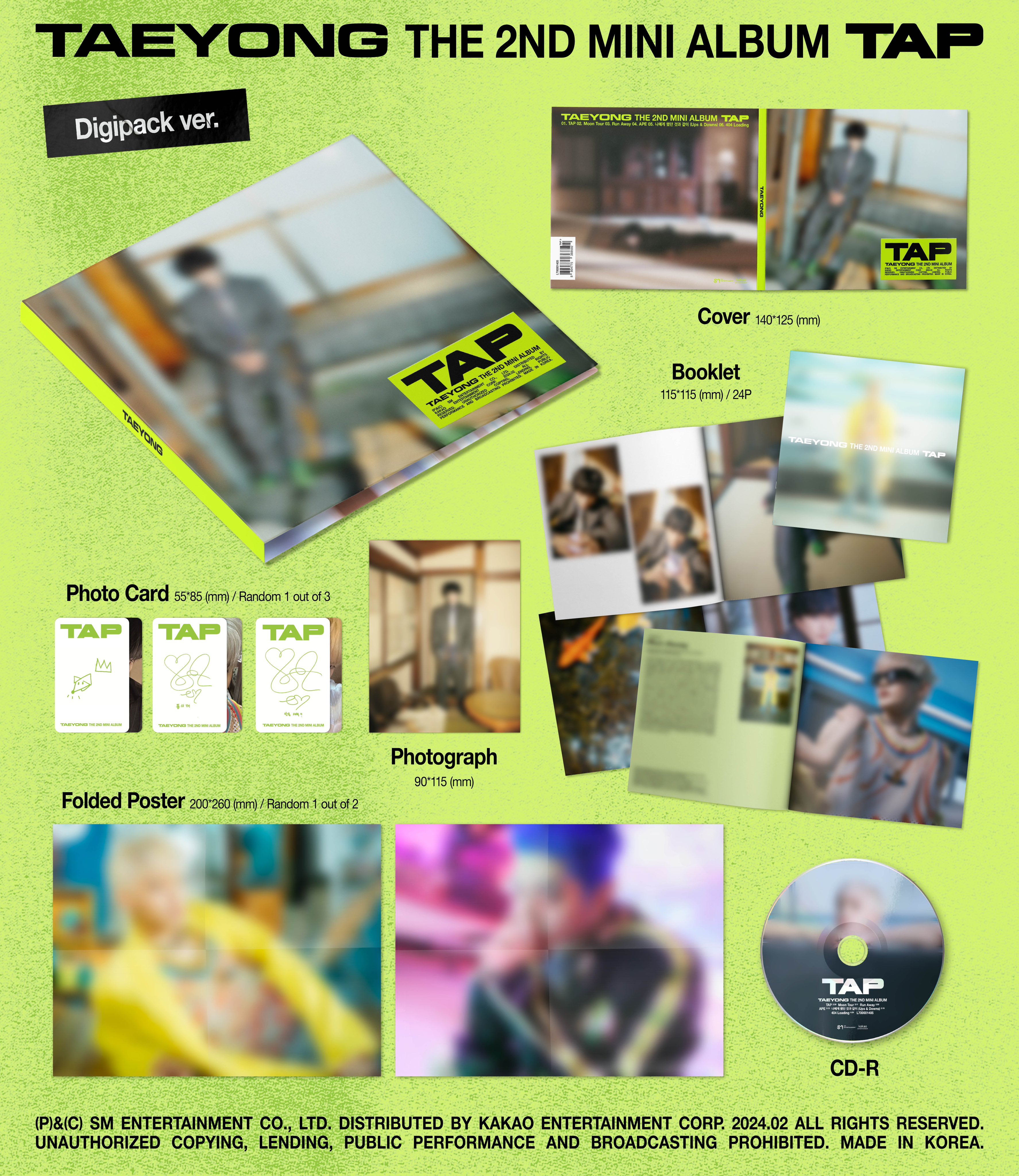 taeyong tap digipack