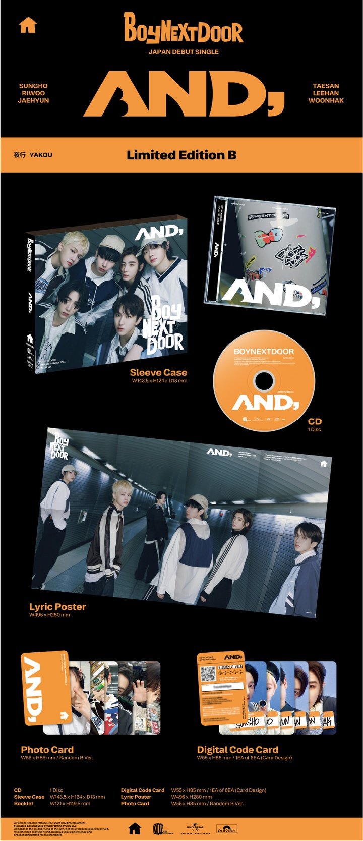 boynextdoor and limited B