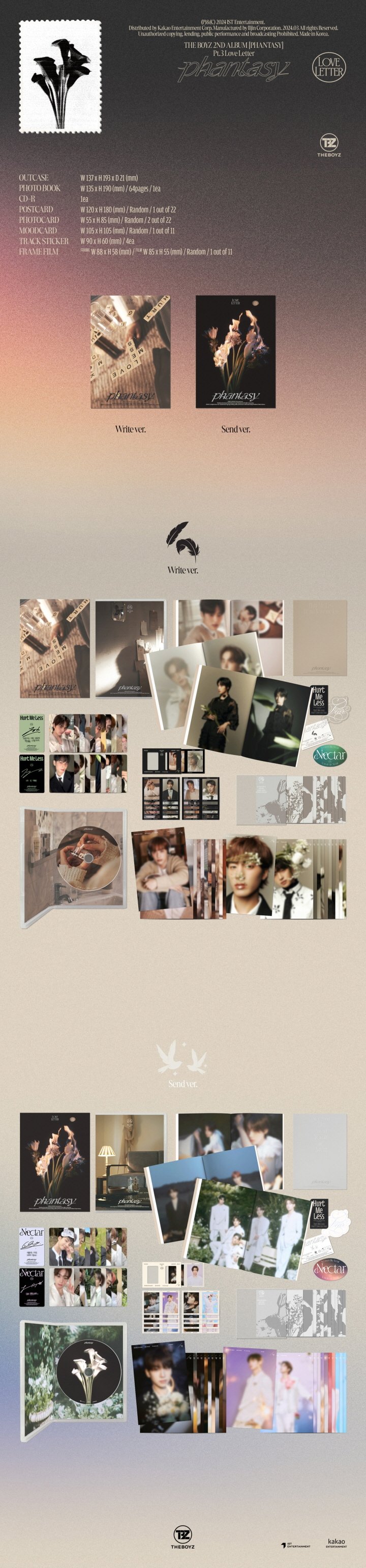 the boyz phantasy love letter