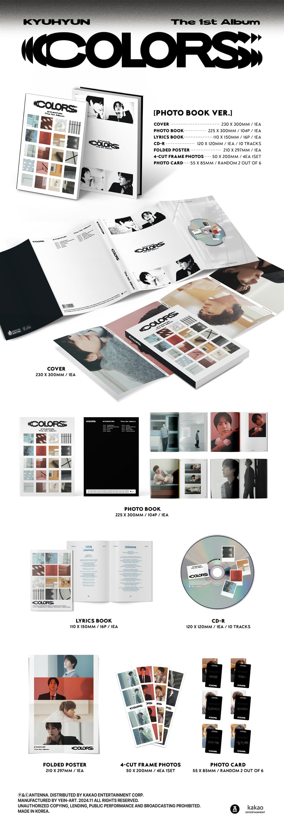 KYUHYUN - COLORS (Photo Book Ver.)