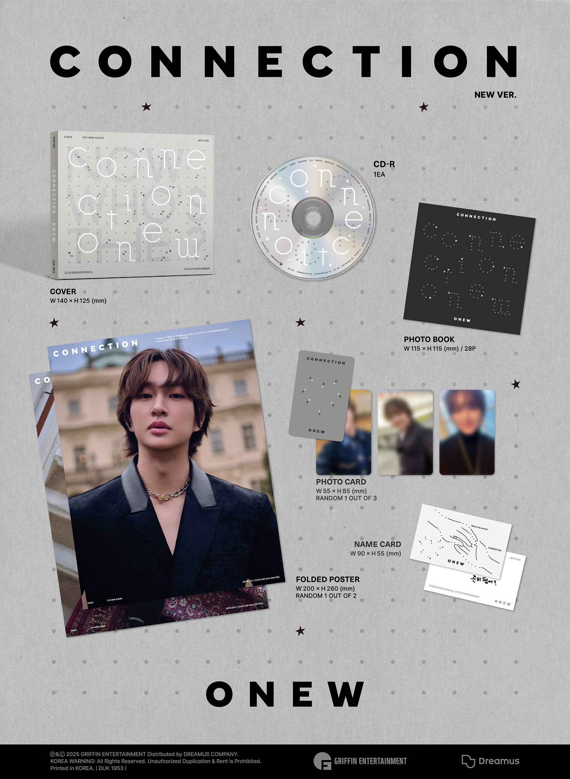 ONEW - CONNECTION (NEW digipack version)