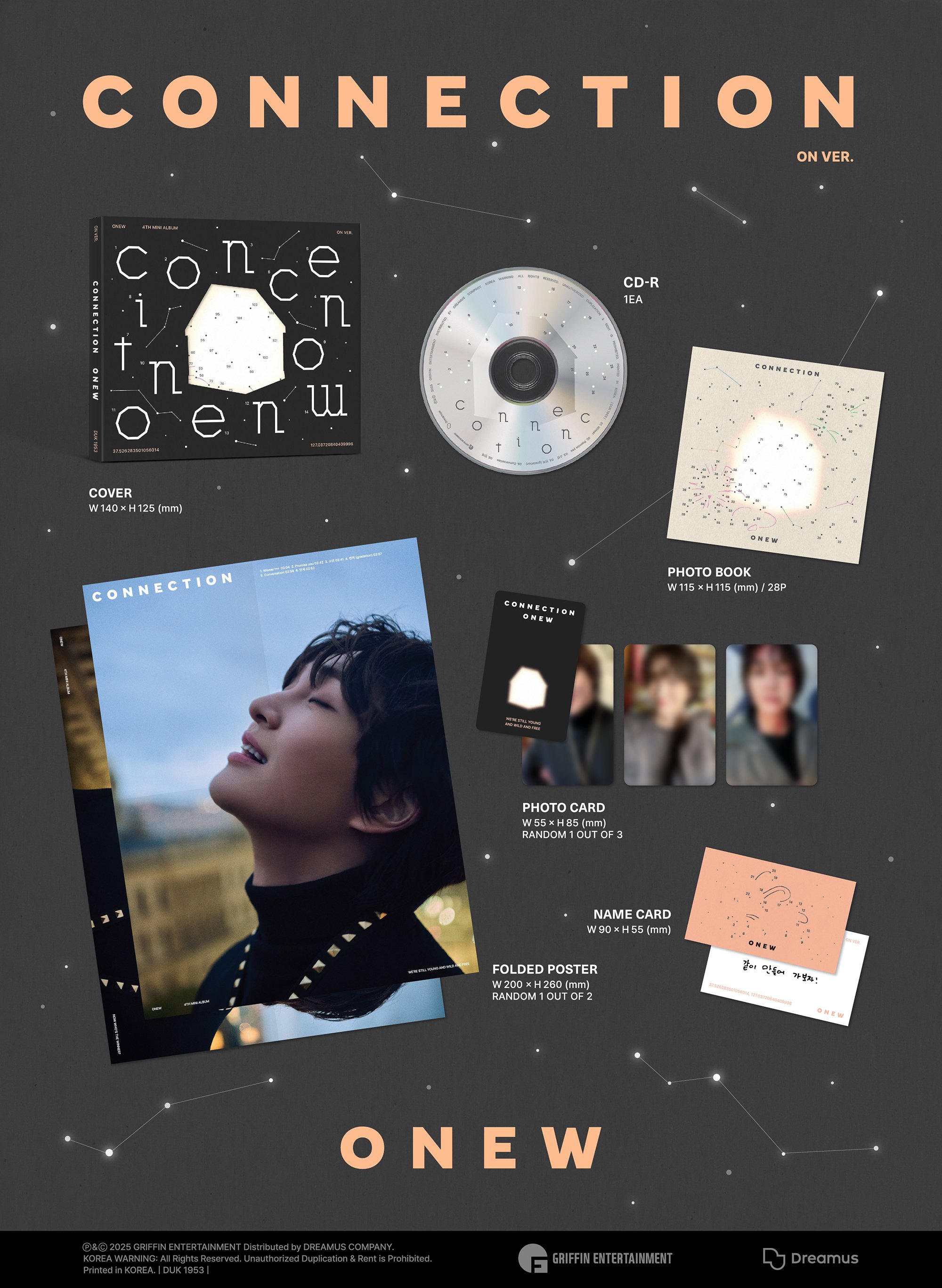 ONEW - CONNECTION (ON digipack version)