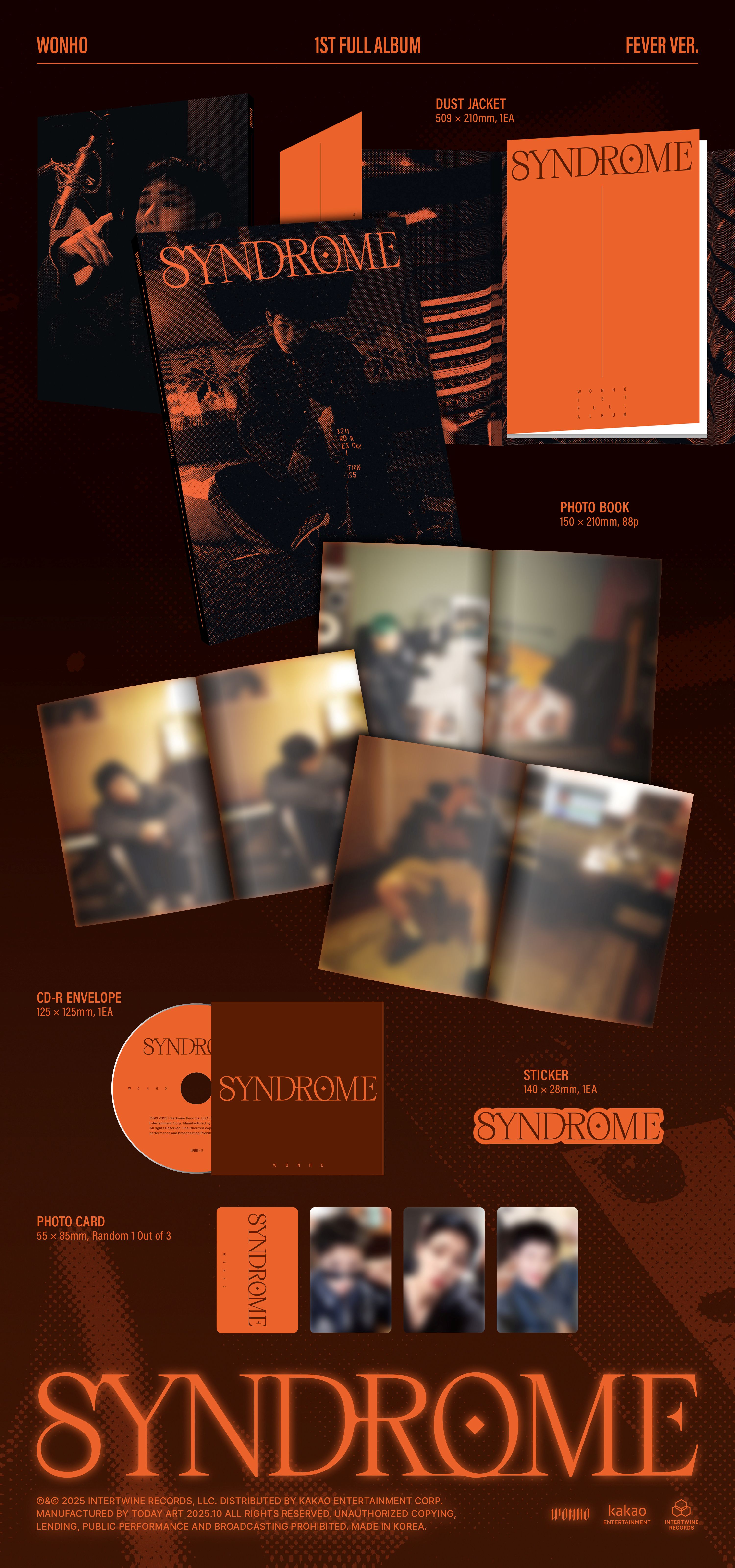 WONHO - SYNDROME (FEVER ver.)