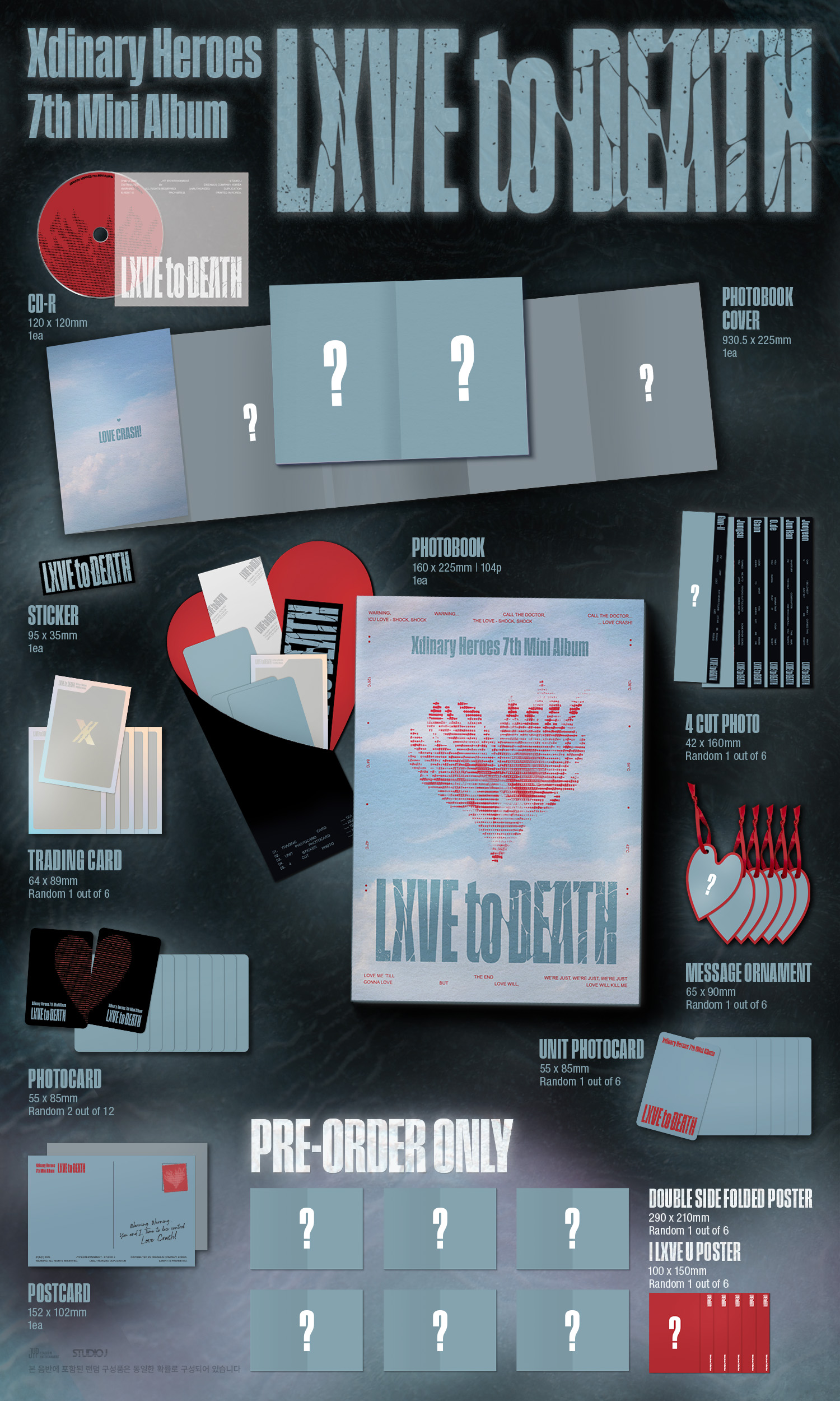 Xdinary Heroes - LXVE to DEATH (PHOTOBOOK THE END)