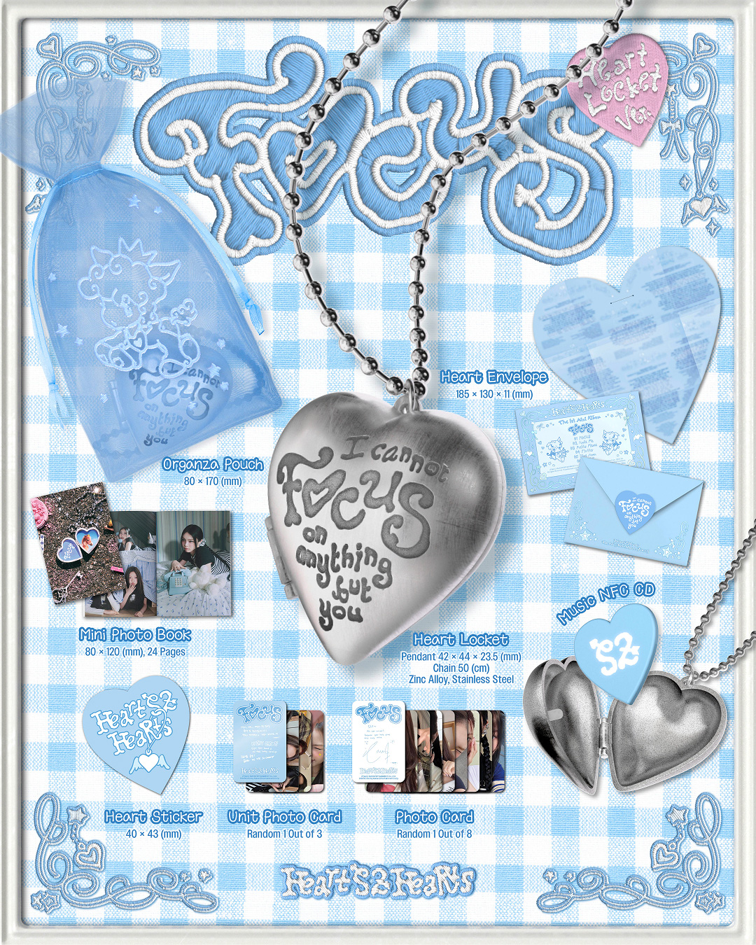 Hearts2Hearts FOCUS (Heart Locket ver.)