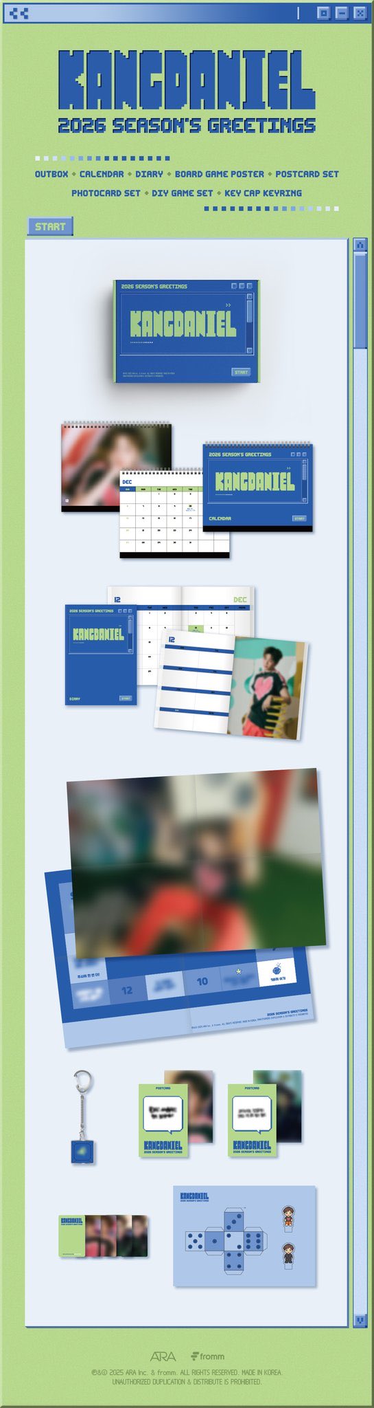 Kang Daniel 2026 Season's Greetings