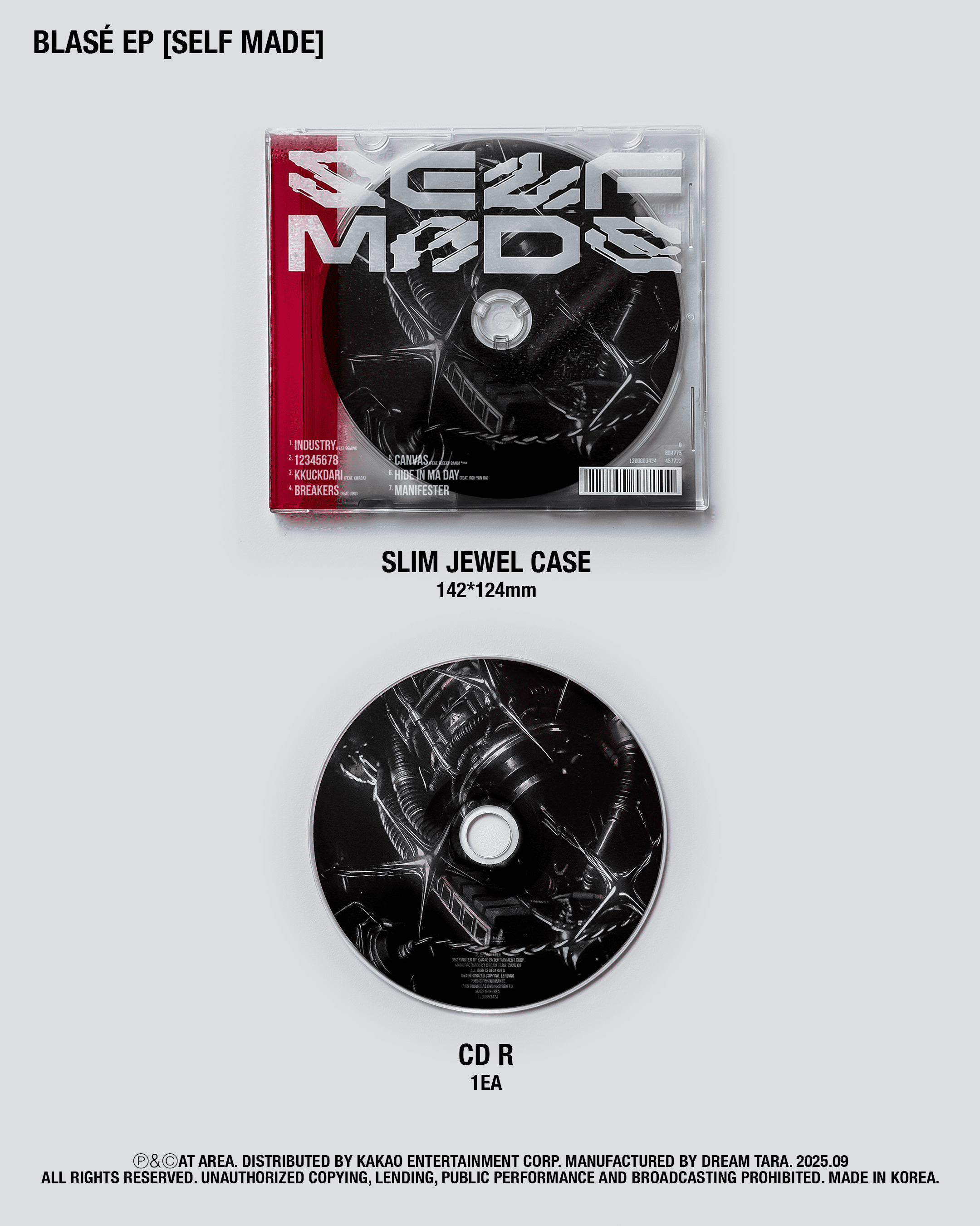 BLASE - SELF MADE CD