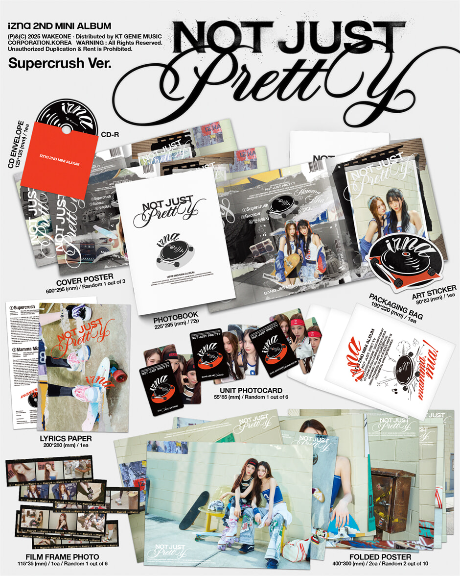 IZNA - Not Just Pretty (Posterbook)