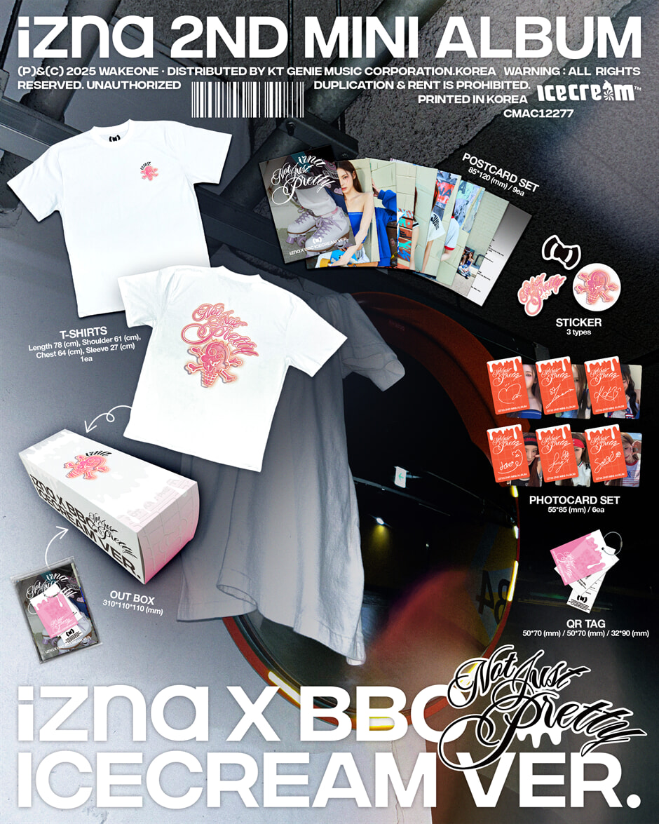 izna - Not Just Pretty (izna x bbc icecream)