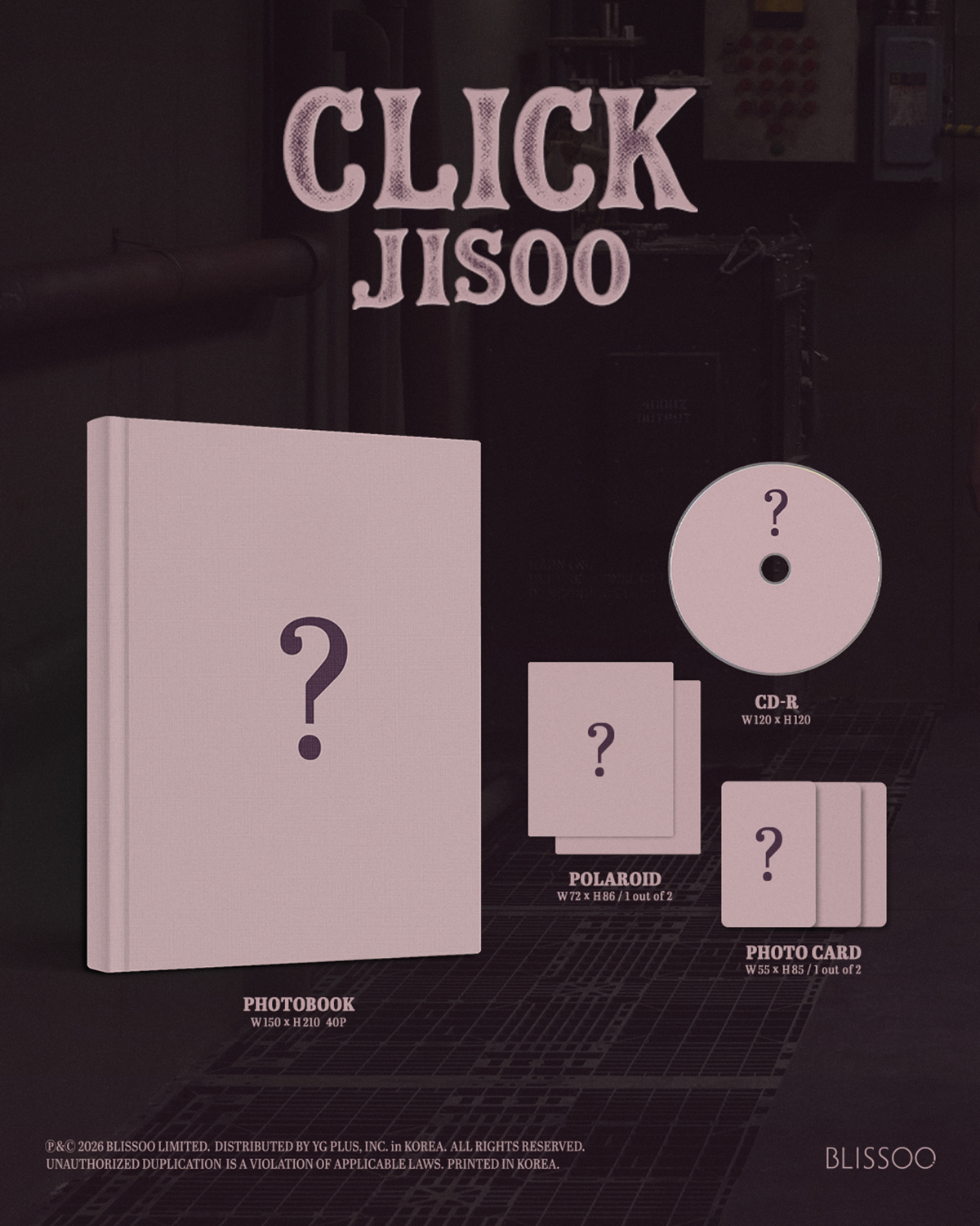 JISOO - CLICK (Photobook ver.)