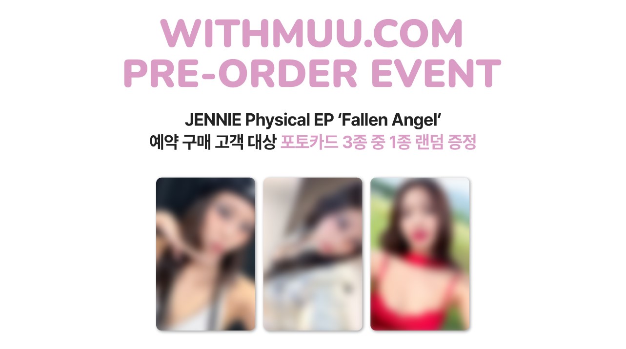 Jennie Fallen Angel (WITHMUU POB)