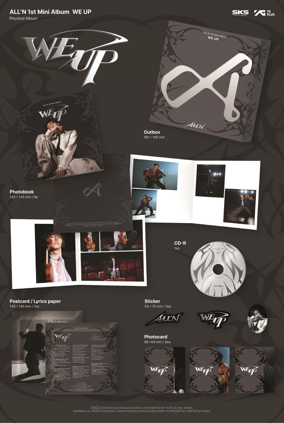 ALL'N WE UP ALBUM