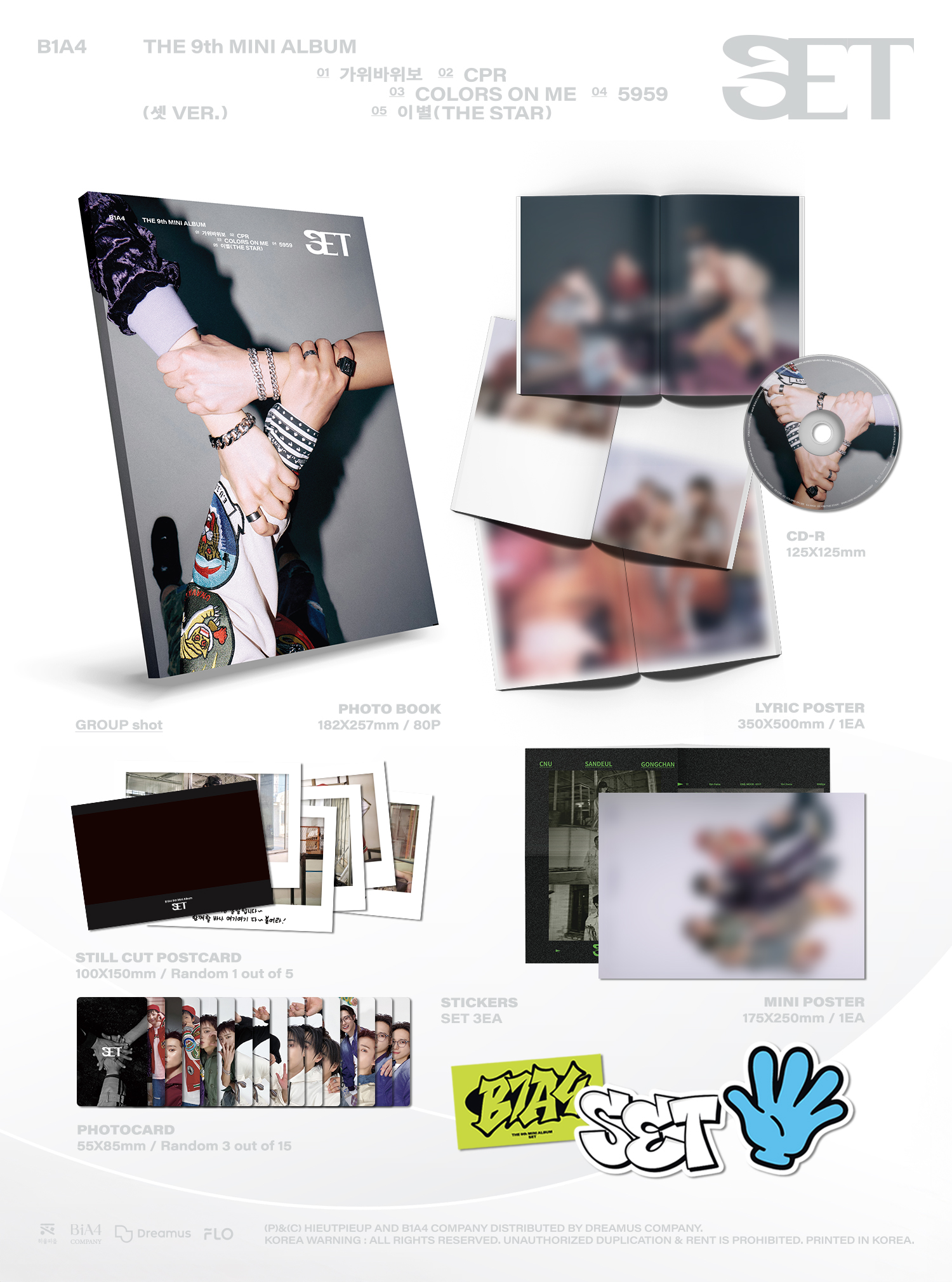 B1A4 SET SET
