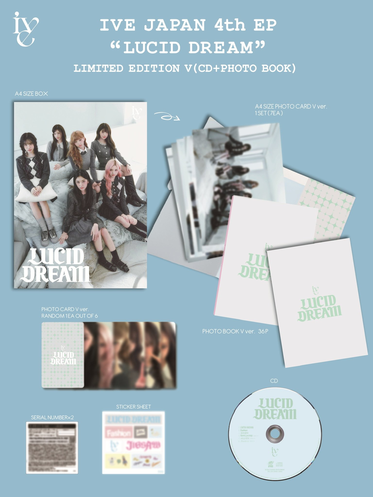 IVE - LUCID DREAM (Limited Edition V)