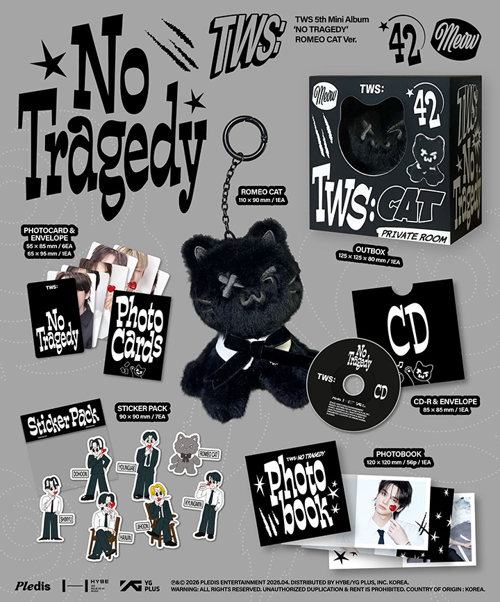 TWS - NO TRAGEDY (ROMEO CAT Ver.)