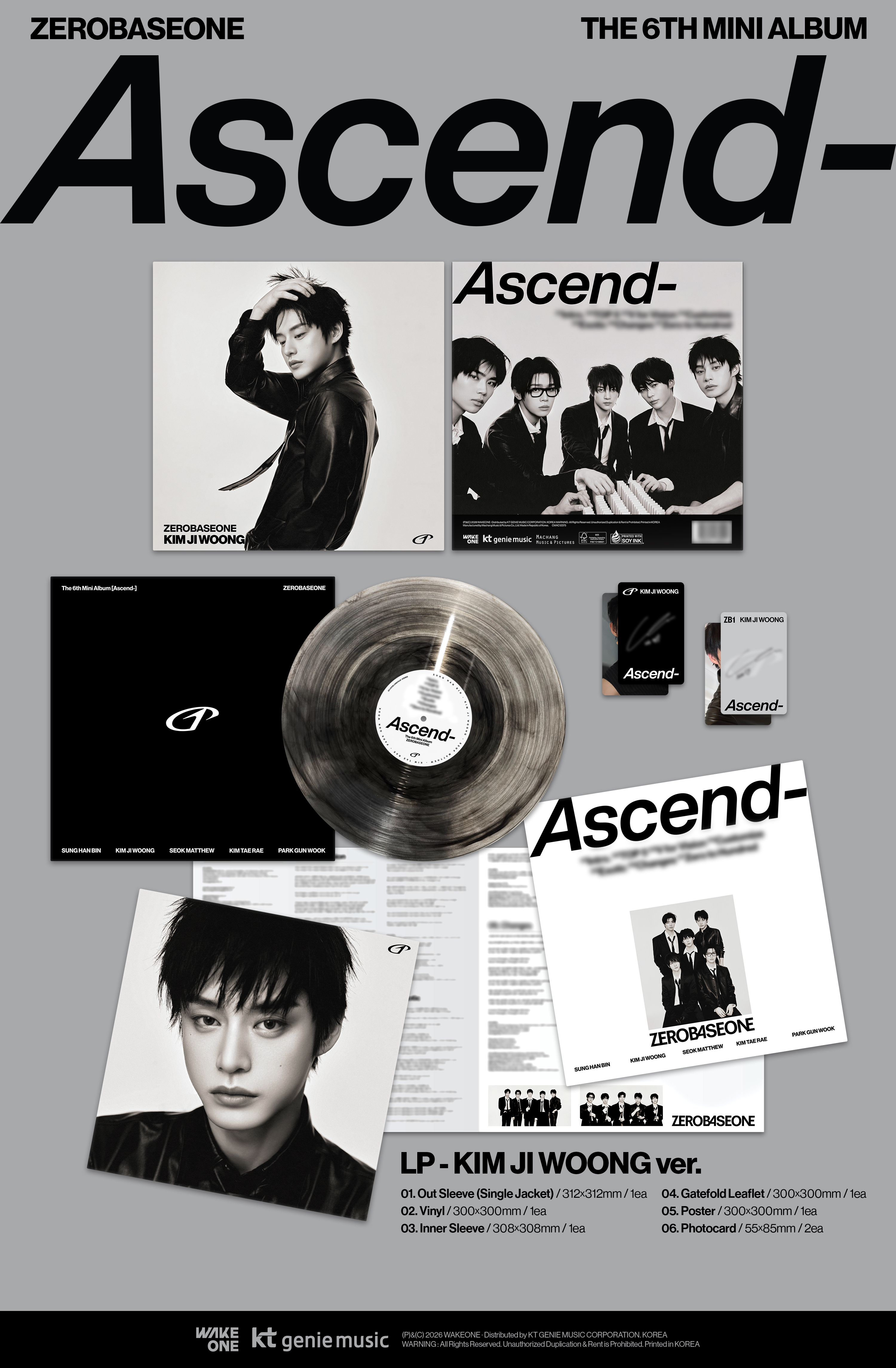 ZEROBASEONE - Ascend- (LP ver.)