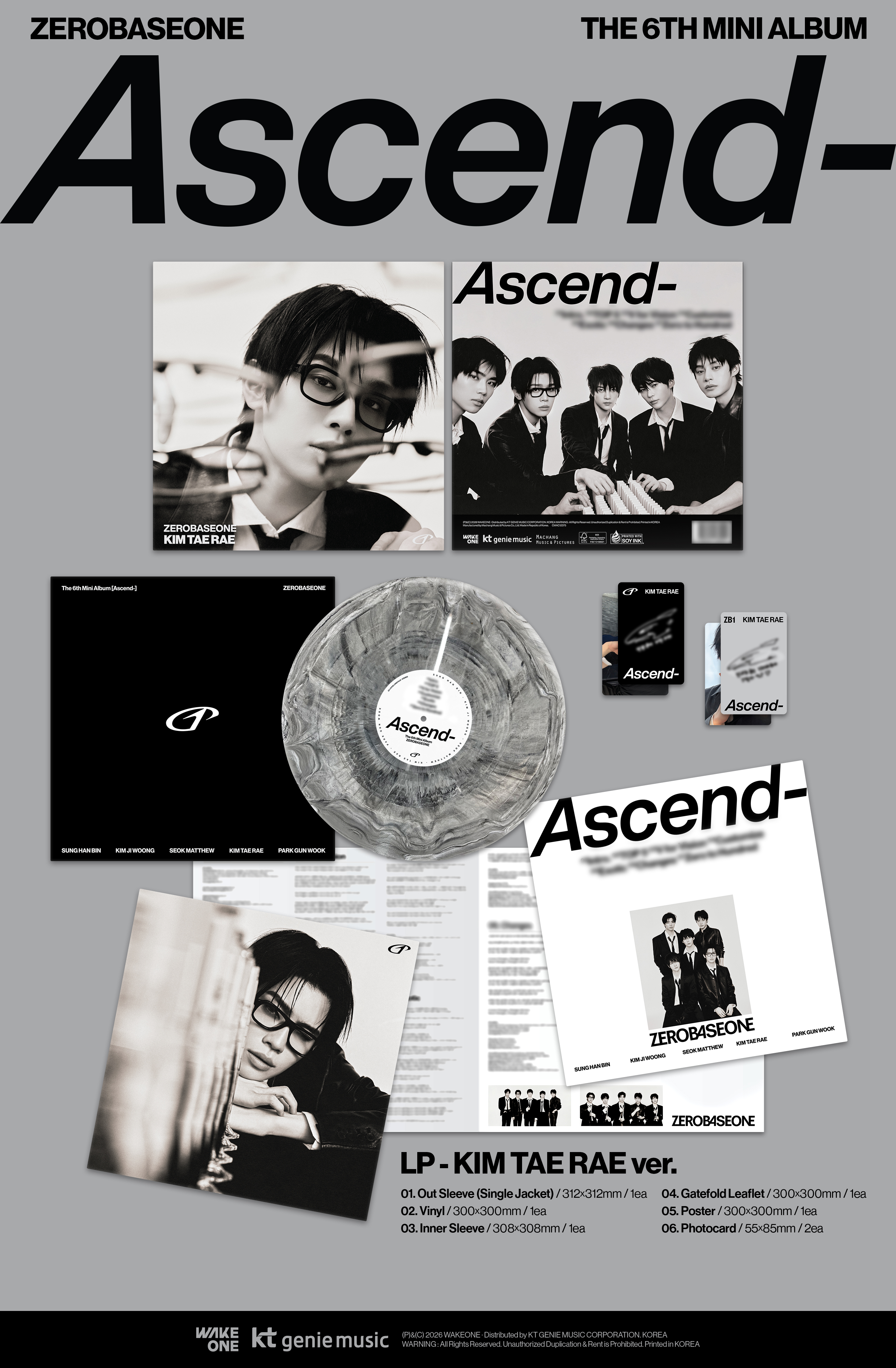 ZEROBASEONE - Ascend- (LP ver.)
