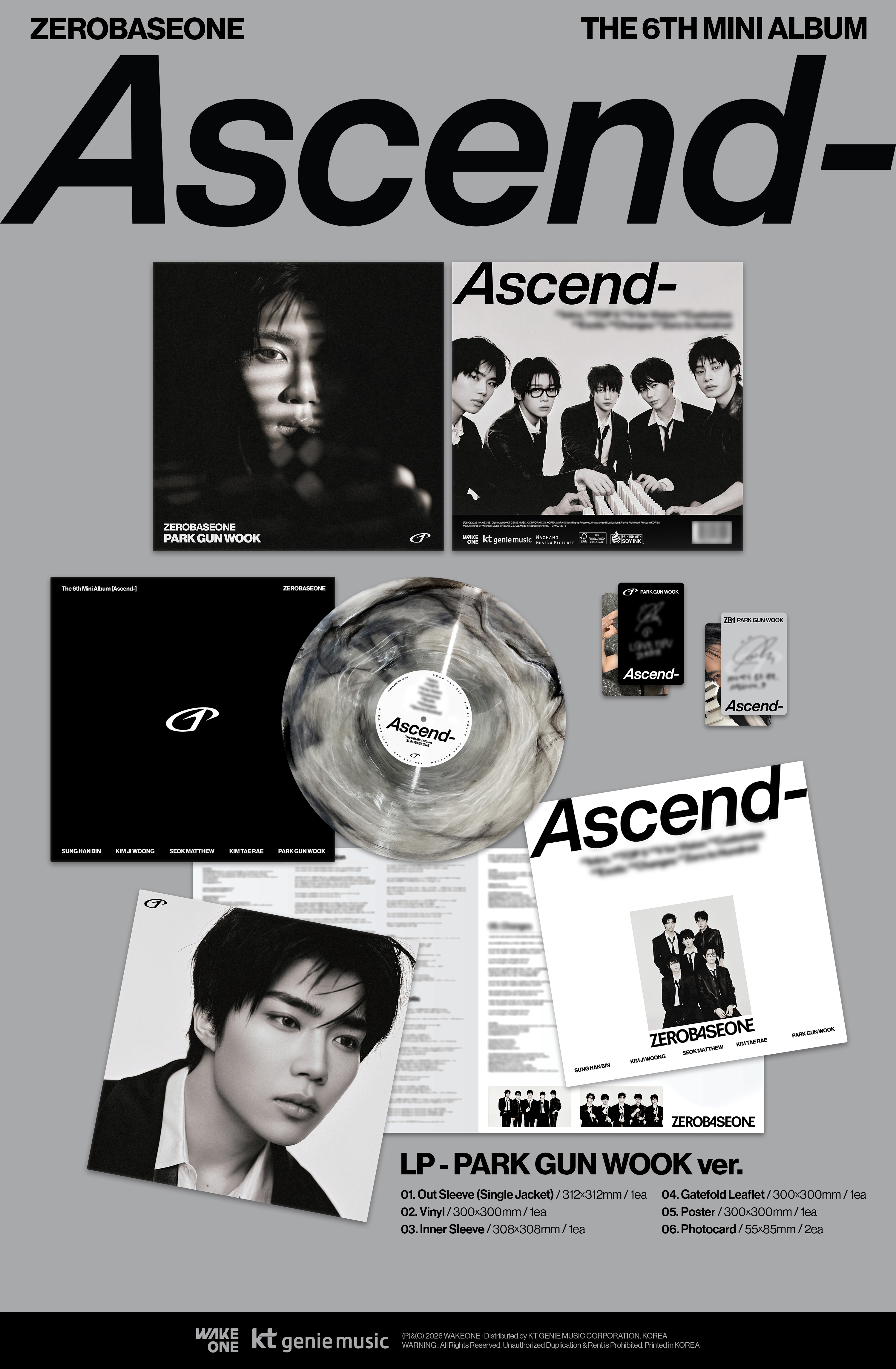 ZEROBASEONE - Ascend- (LP ver.)