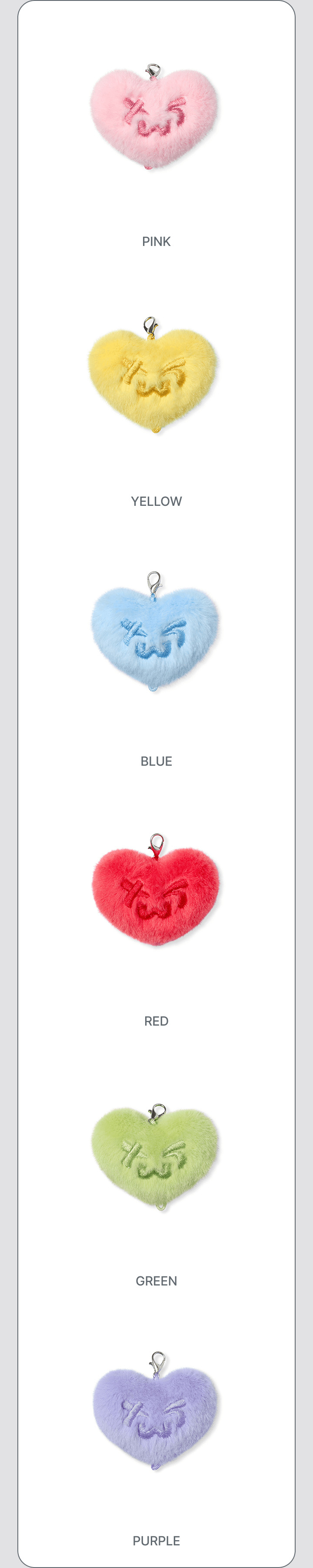 TWS Mini Heart Plush