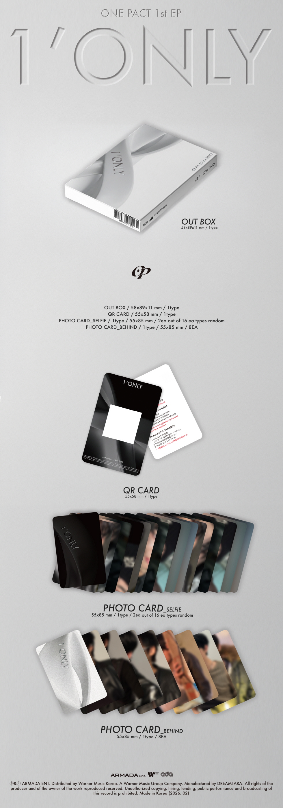 ONEPACT - 1'ONLY (Platform ver.)