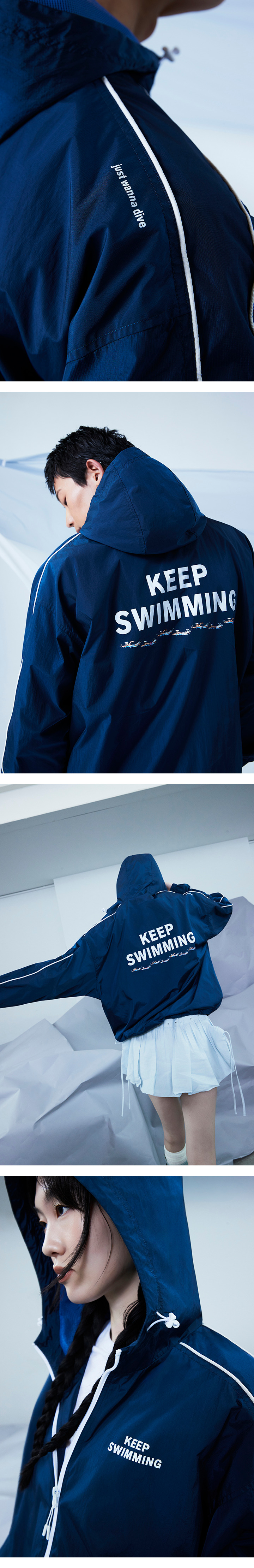 BTS WIND JACKET SWIM