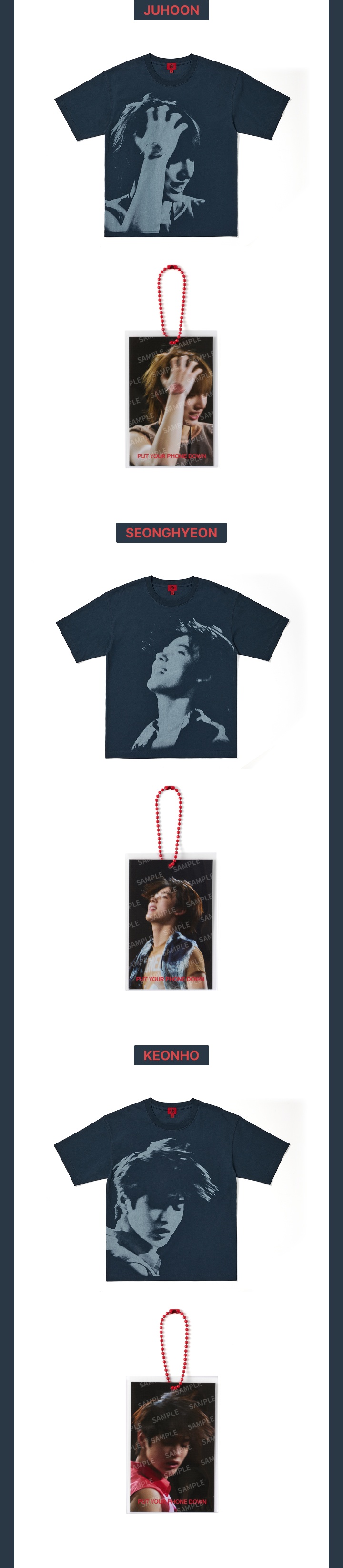 CORTIS Photo T-Shirt (Navy)