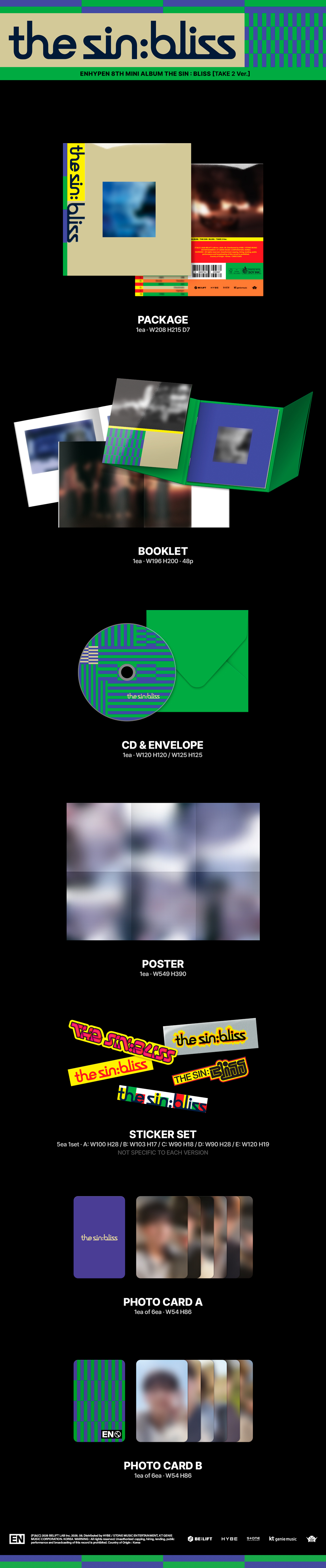 ENHYPEN - THE SIN: BLISS (TAKE 2 ver.)