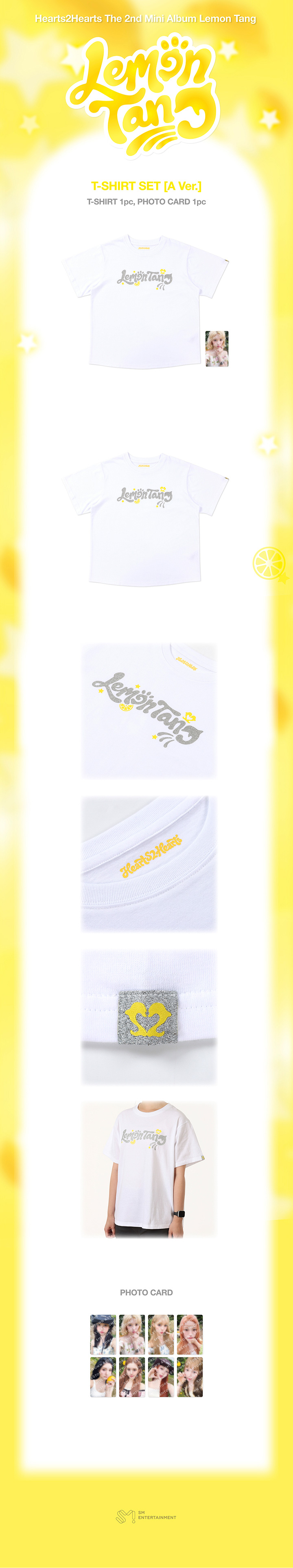 HEARTS2HEARTS LEMON TANG MD - T-SHIRT SET A