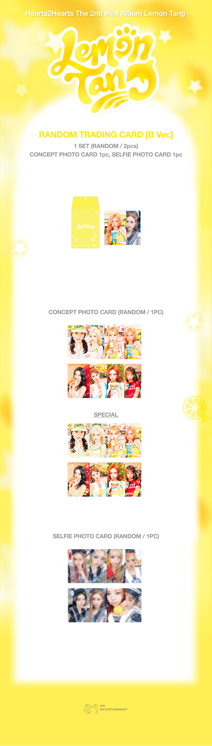 HEARTS2HEARTS LEMON TANG MD - RANDOM TRADING CARD B Ver.