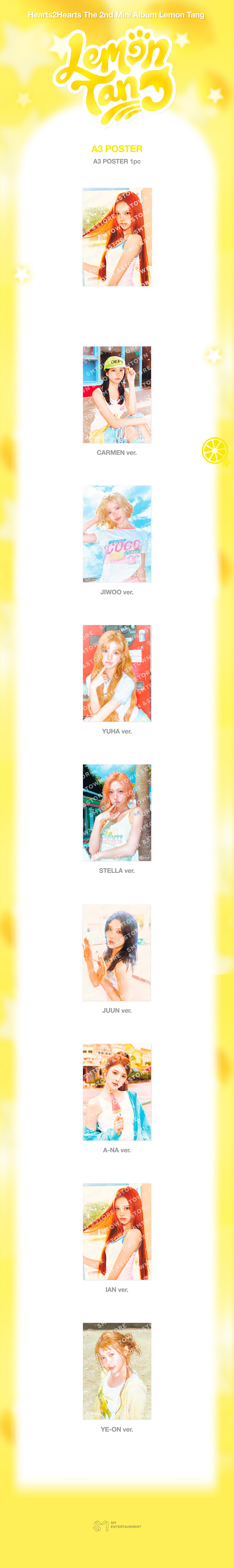 HEARTS2HEARTS LEMON TANG MD - A3 POSTER