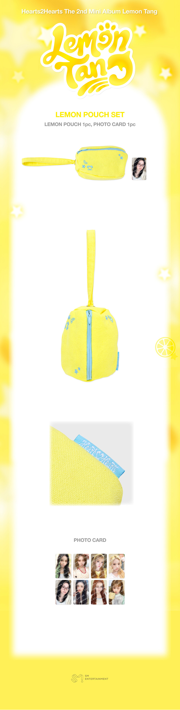 HEARTS2HEARTS LEMON TANG MD - LEMON POUCH SET