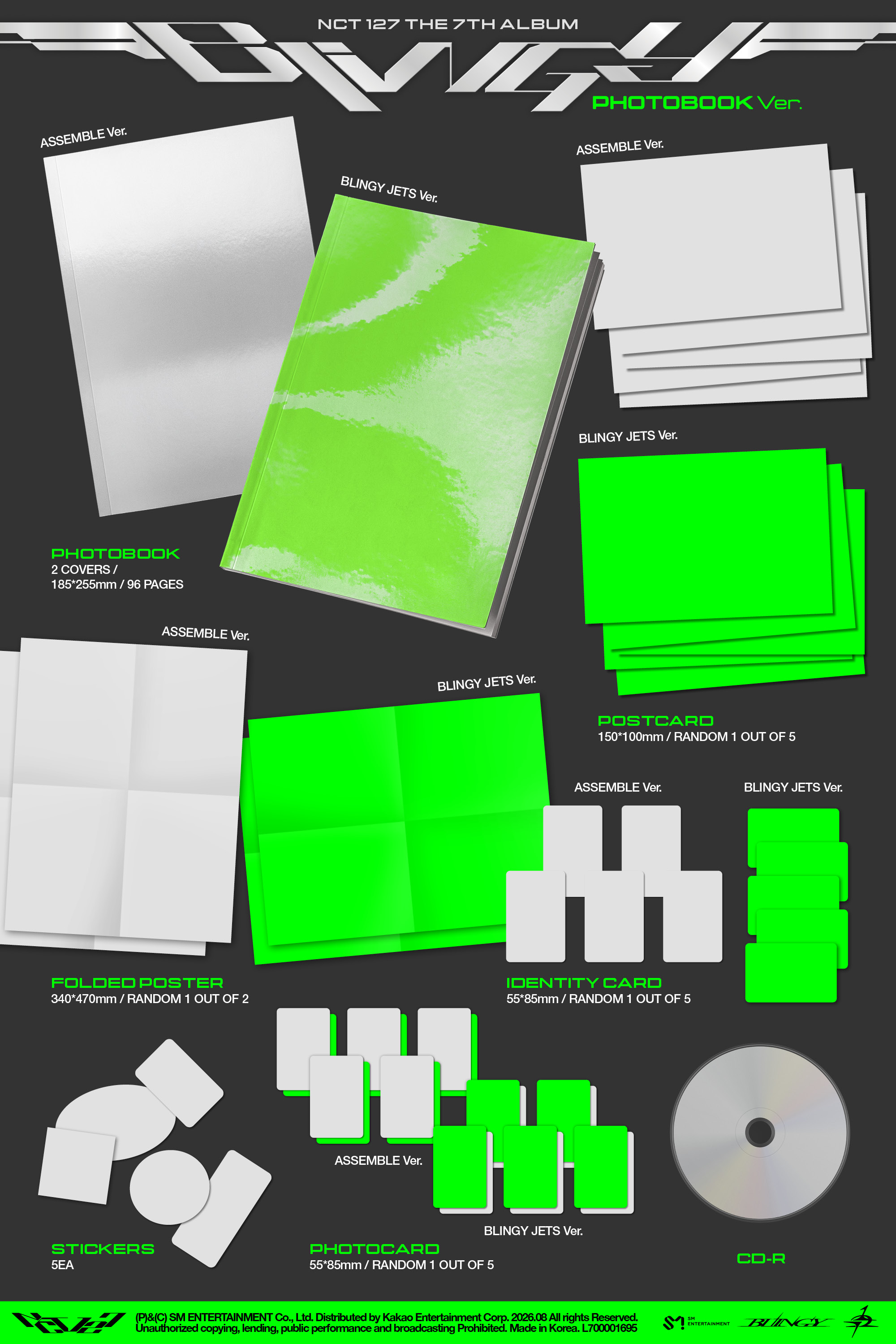 NCT 127 - BLINGY (Photobook Ver.)