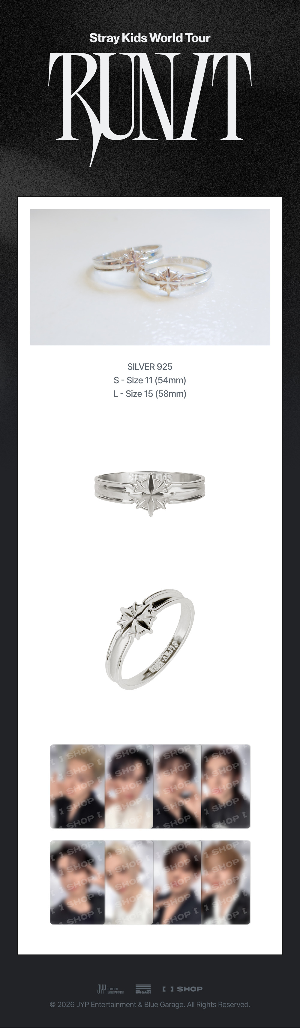 Stray Kids - World Tour 'RUN IT SEOUL' MD : RING