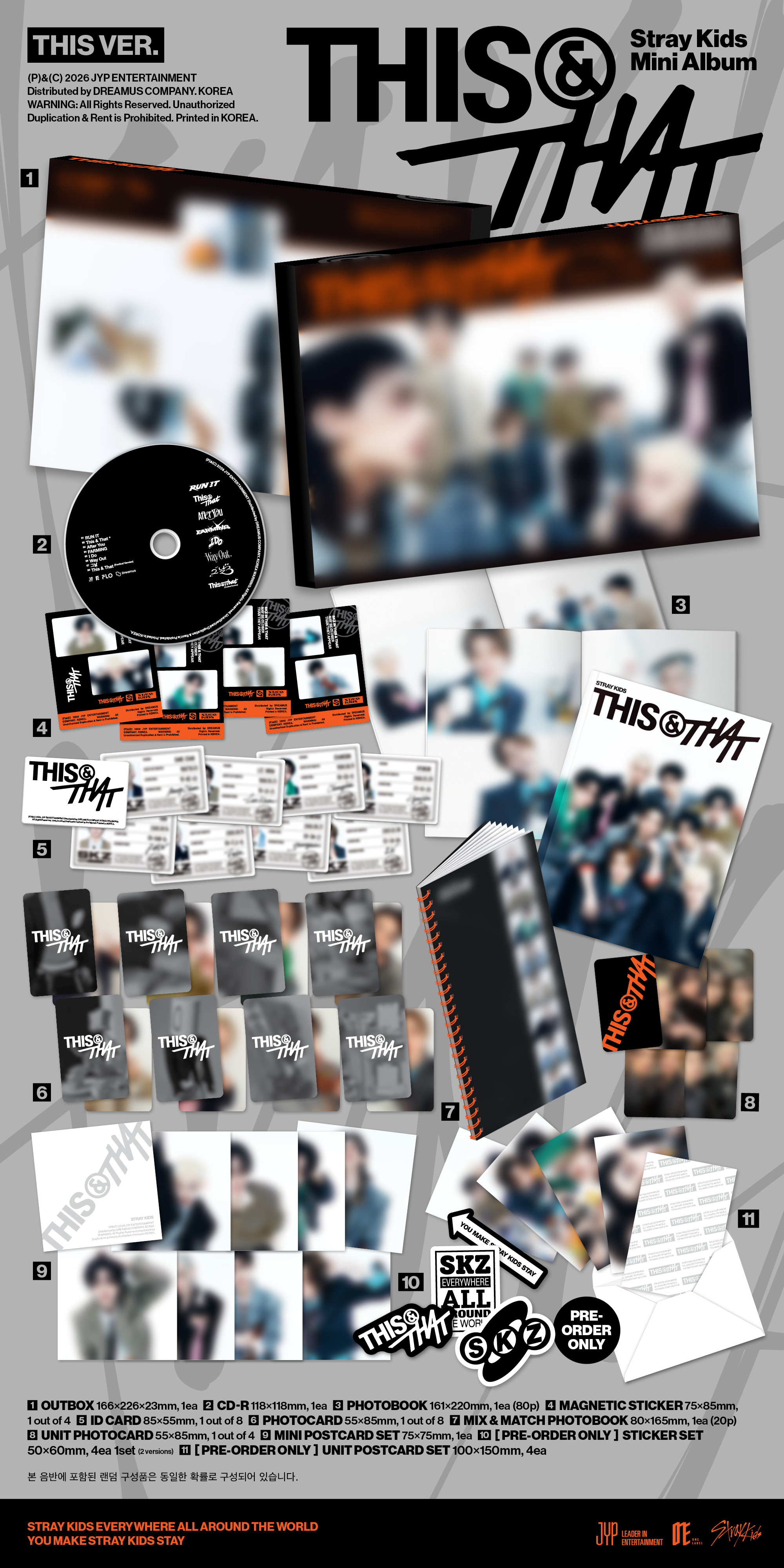 Stray Kids THIS & THAT (THIS version)