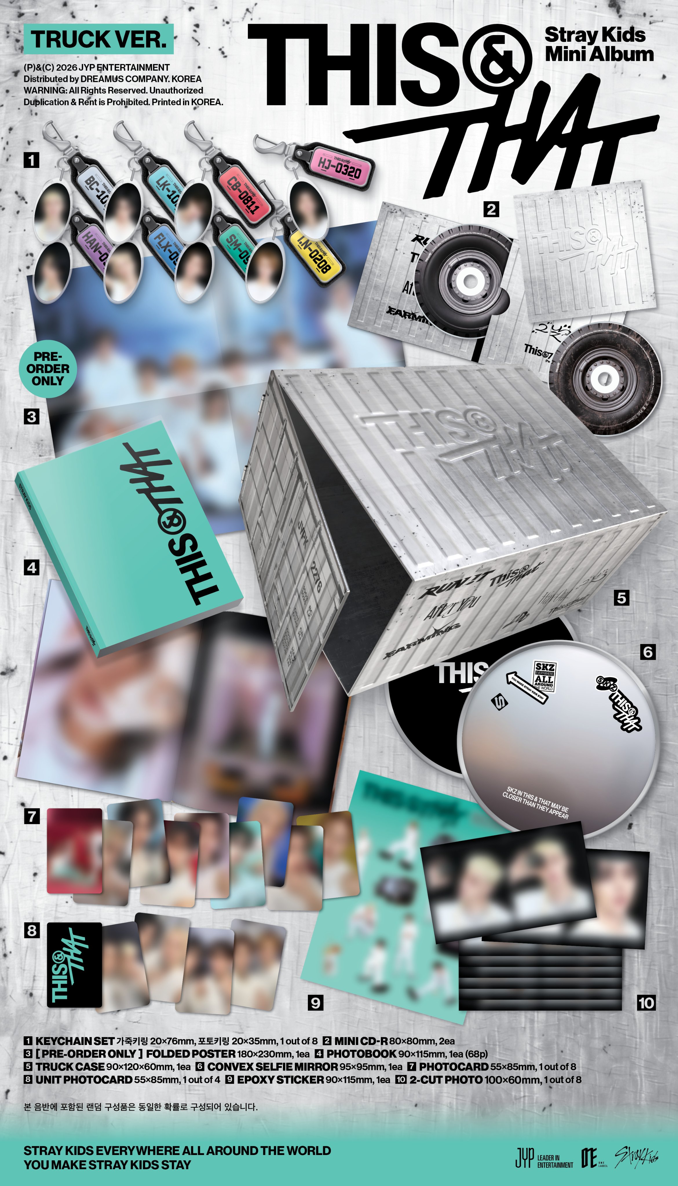 Stray Kids THIS & THAT (TRUCK version)