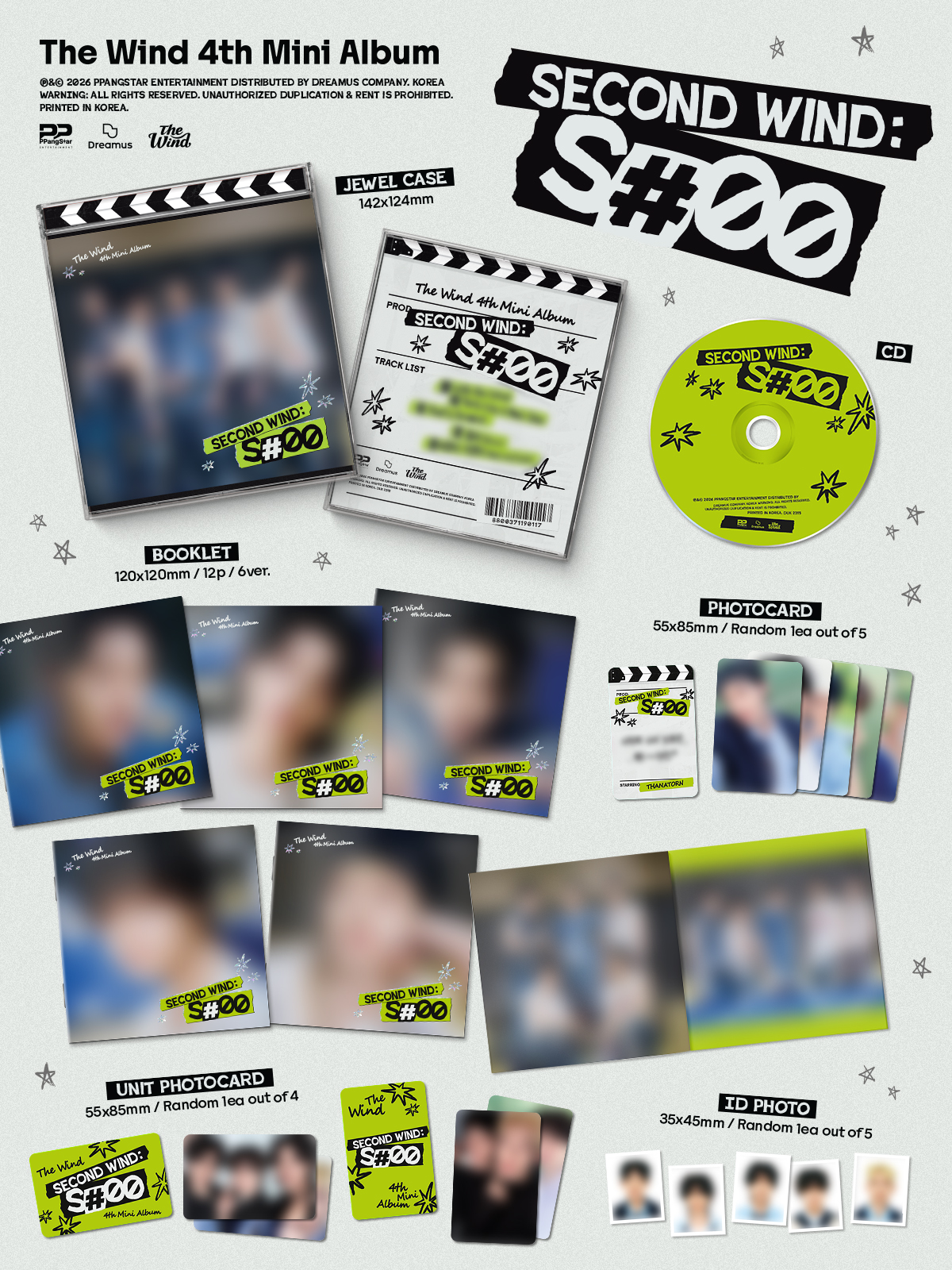 The Wind - Second wind : S#00 (Jewel Case ver.)