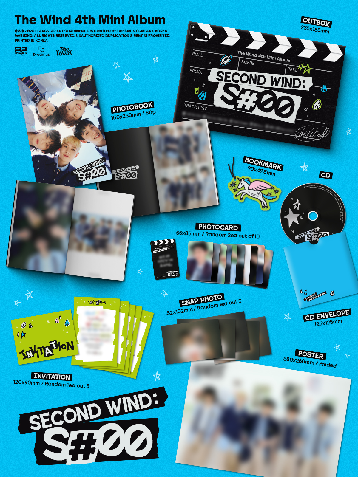 The Wind - Second win : S#00 (Photobook ver.)