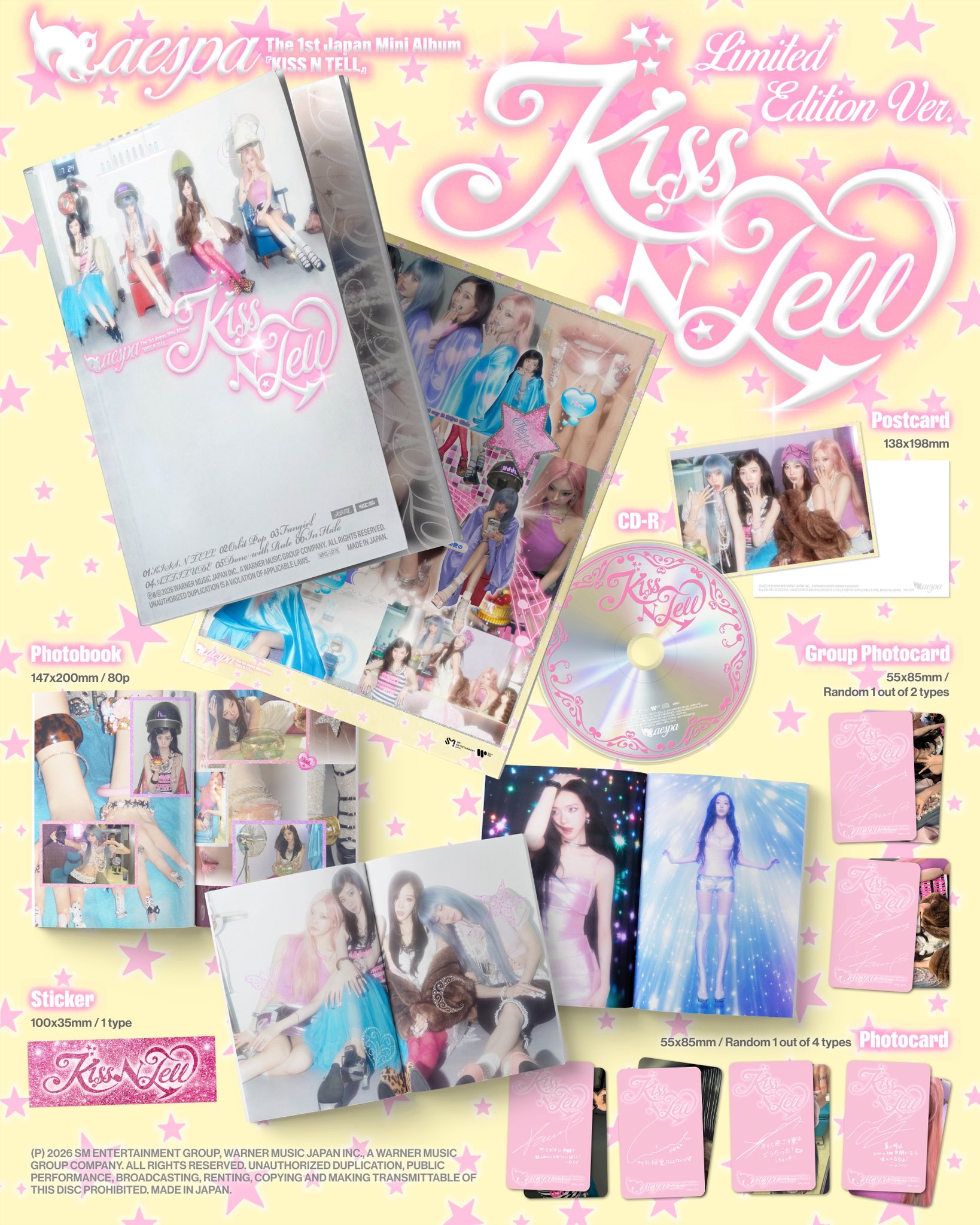 aespa - KISS N TELL (Limited Edition)