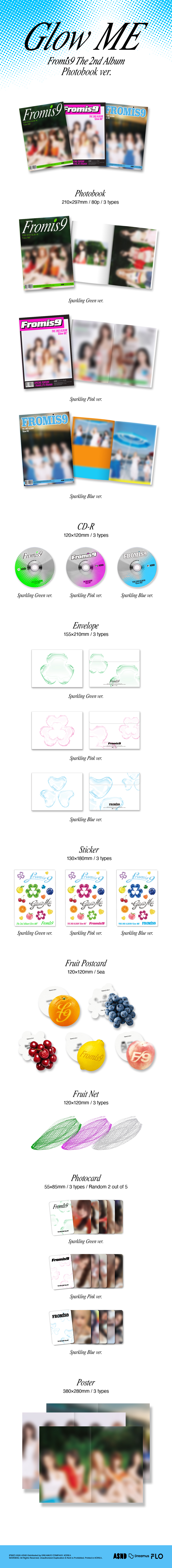 fromis_9 - Glow Me (Photobook version)