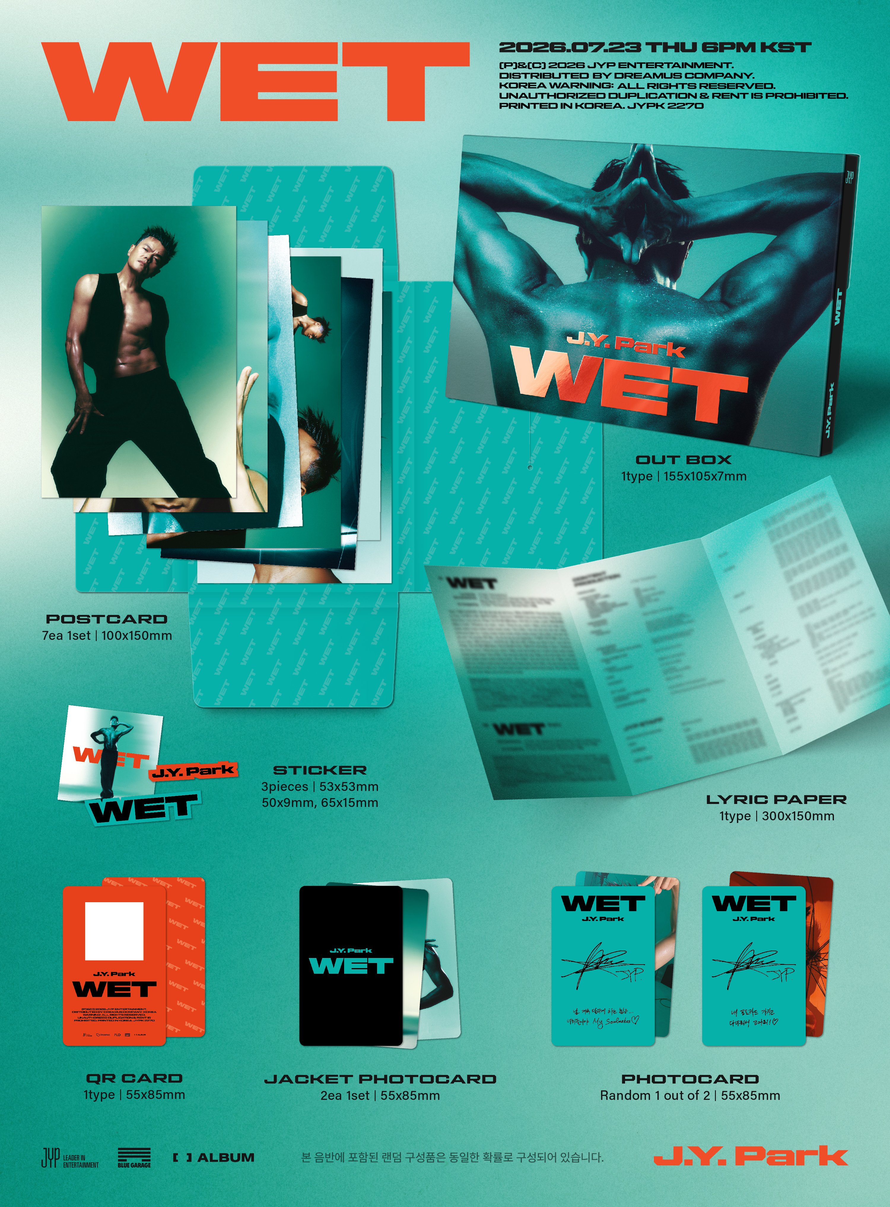 J.Y.PARK - WET