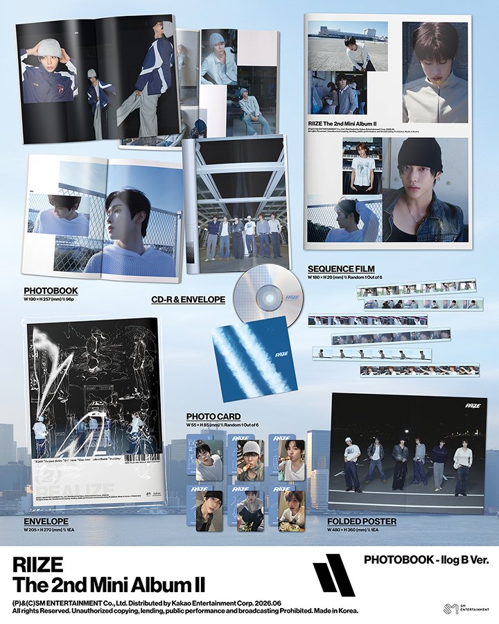 RIIZE II (Photobook llog B)