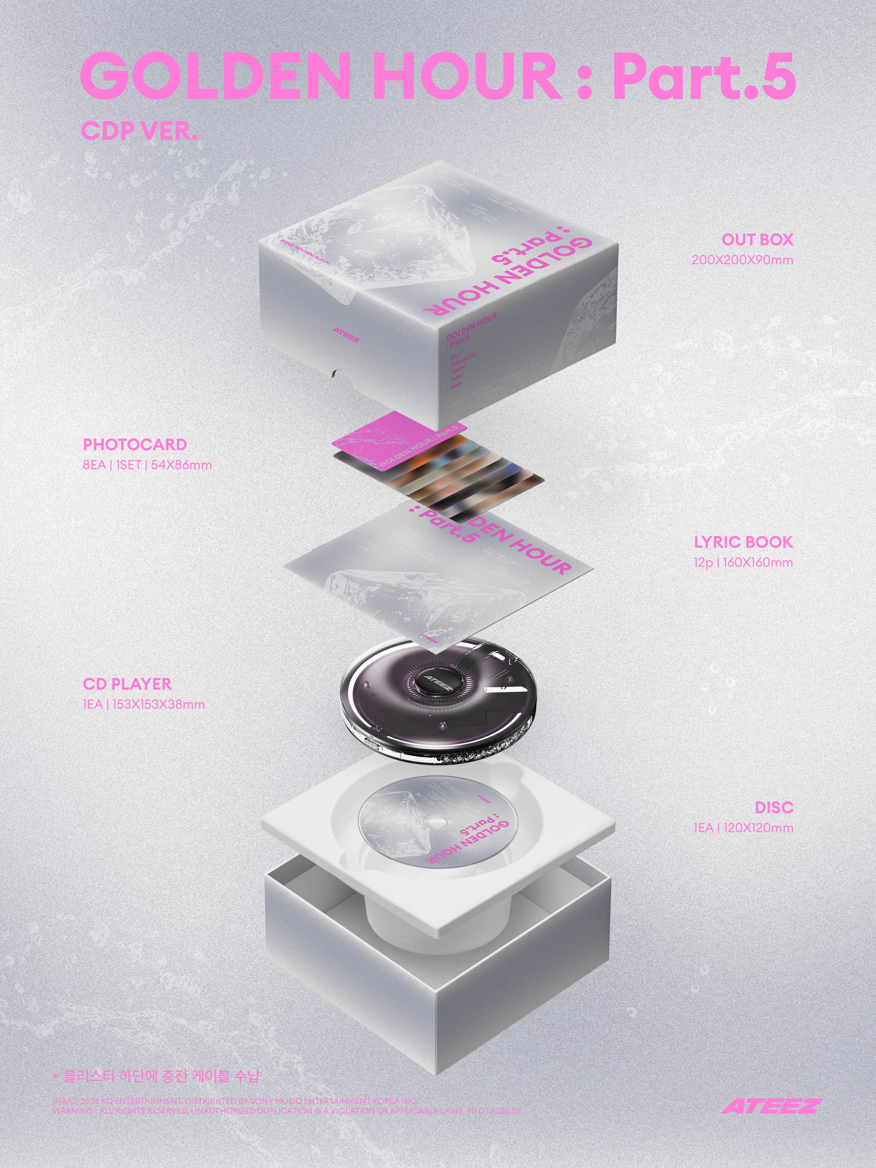 ATEEZ GOLDEN HOUR Part.5 (CDP Ver.)