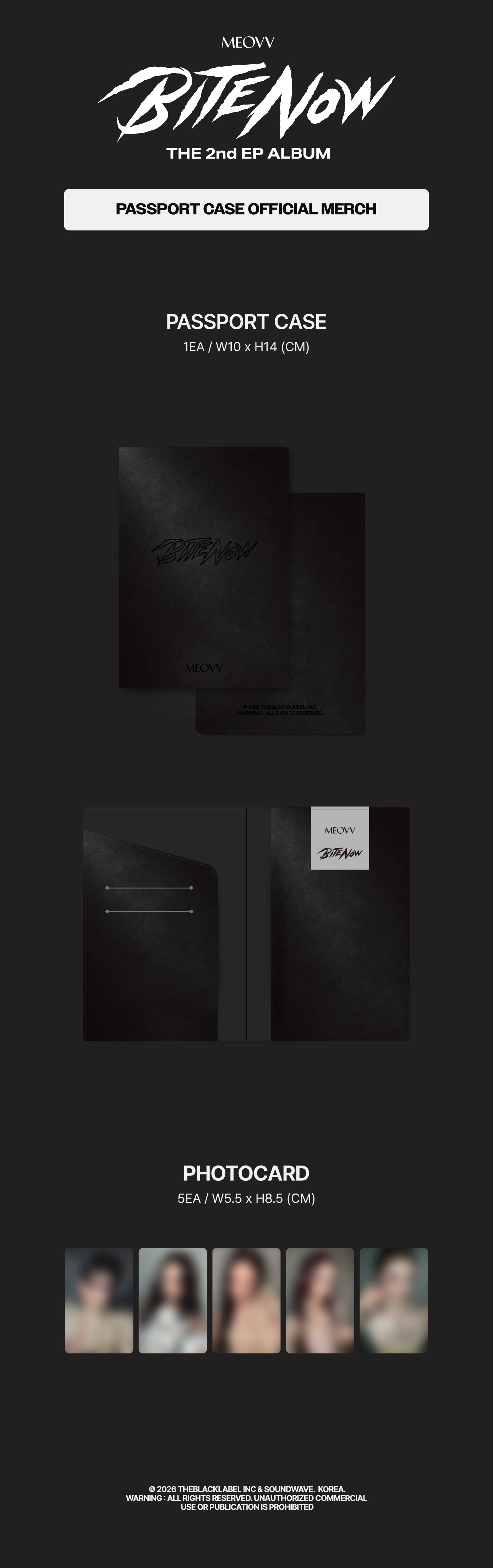 MEOVV BITE NOW POPUP PASSPORT CASE