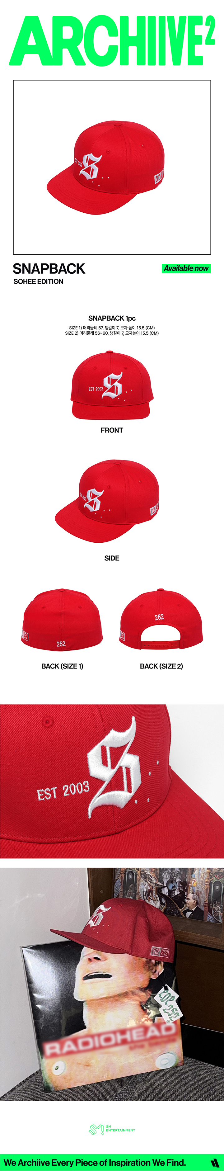 RIIZE - '2026 POP-UP [ARCHIIVE²]' SNAPBACK