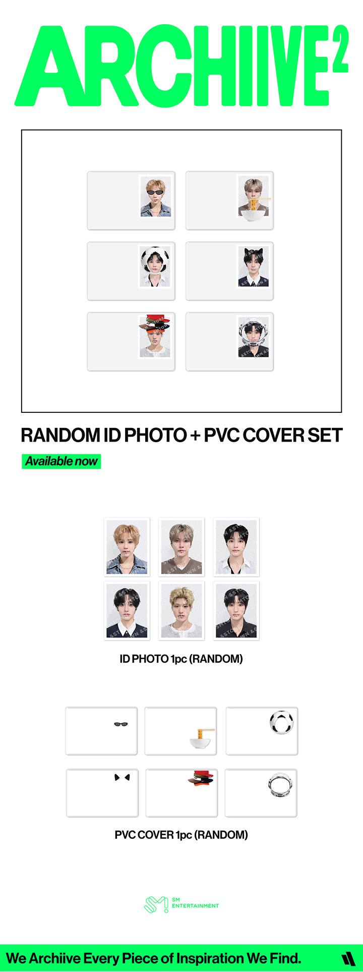 RIIZE - '2026 POP-UP [ARCHIIVE²]' RANDOM ID PHOTO PVC COVER SET